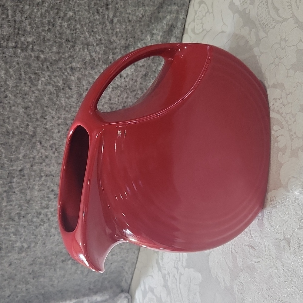 Fiesta Large Disk Pitcher, EUC